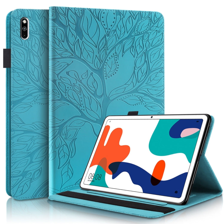 Life Tree Series Horizontal Flip Leather Case with Holder & Card Slots & Pen Slot, For Huawei Mediapad M5 Lite / C5 10.1 inch, For Huawei MatePad 10.4 inch, For Huawei MediaPad M5 10.8 inch, For Huawei MediaPad T5 10.1 inch, For Huawei MatePad T8 8 inc...