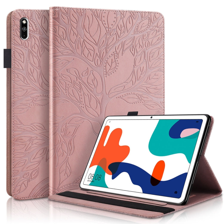 Life Tree Series Horizontal Flip Leather Case with Holder & Card Slots & Pen Slot, For Huawei Mediapad M5 Lite / C5 10.1 inch, For Huawei MatePad 10.4 inch, For Huawei MediaPad M5 10.8 inch, For Huawei MediaPad T5 10.1 inch, For Huawei MatePad T8 8 inc...