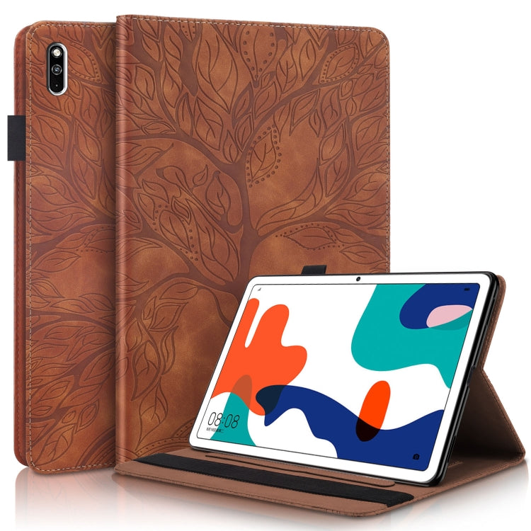 Life Tree Series Horizontal Flip Leather Case with Holder & Card Slots & Pen Slot, For Huawei Mediapad M5 Lite / C5 10.1 inch, For Huawei MatePad 10.4 inch, For Huawei MediaPad M5 10.8 inch, For Huawei MediaPad T5 10.1 inch, For Huawei MatePad T8 8 inc...