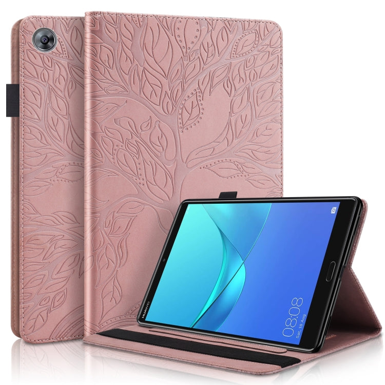 Life Tree Series Horizontal Flip Leather Case with Holder & Card Slots & Pen Slot, For Huawei Mediapad M5 Lite / C5 10.1 inch, For Huawei MatePad 10.4 inch, For Huawei MediaPad M5 10.8 inch, For Huawei MediaPad T5 10.1 inch, For Huawei MatePad T8 8 inc...