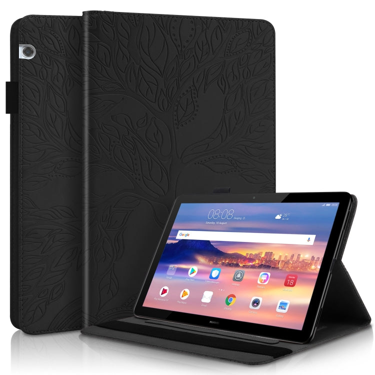 Life Tree Series Horizontal Flip Leather Case with Holder & Card Slots & Pen Slot, For Huawei Mediapad M5 Lite / C5 10.1 inch, For Huawei MatePad 10.4 inch, For Huawei MediaPad M5 10.8 inch, For Huawei MediaPad T5 10.1 inch, For Huawei MatePad T8 8 inc...