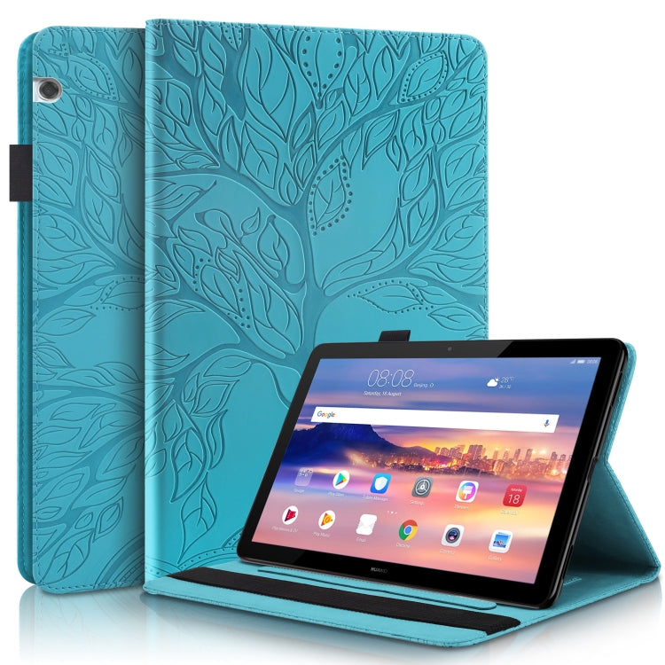 Life Tree Series Horizontal Flip Leather Case with Holder & Card Slots & Pen Slot, For Huawei Mediapad M5 Lite / C5 10.1 inch, For Huawei MatePad 10.4 inch, For Huawei MediaPad M5 10.8 inch, For Huawei MediaPad T5 10.1 inch, For Huawei MatePad T8 8 inc...