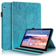 Load image into Gallery viewer, Life Tree Series Horizontal Flip Leather Case with Holder &amp; Card Slots &amp; Pen Slot, For Huawei Mediapad M5 Lite / C5 10.1 inch, For Huawei MatePad 10.4 inch, For Huawei MediaPad M5 10.8 inch, For Huawei MediaPad T5 10.1 inch, For Huawei MatePad T8 8 inc...