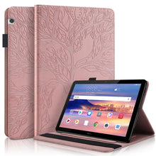 Load image into Gallery viewer, Life Tree Series Horizontal Flip Leather Case with Holder &amp; Card Slots &amp; Pen Slot, For Huawei Mediapad M5 Lite / C5 10.1 inch, For Huawei MatePad 10.4 inch, For Huawei MediaPad M5 10.8 inch, For Huawei MediaPad T5 10.1 inch, For Huawei MatePad T8 8 inc...