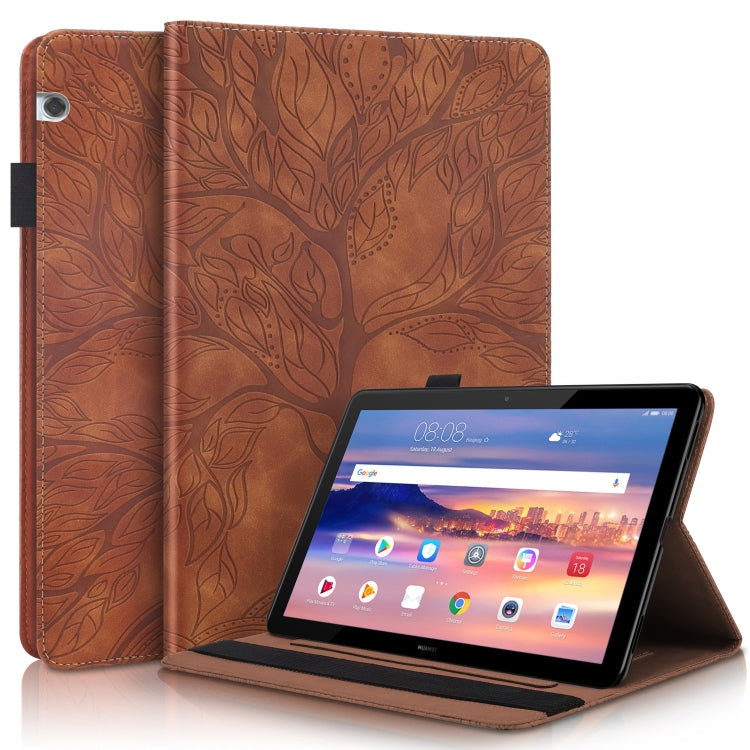 Life Tree Series Horizontal Flip Leather Case with Holder & Card Slots & Pen Slot, For Huawei Mediapad M5 Lite / C5 10.1 inch, For Huawei MatePad 10.4 inch, For Huawei MediaPad M5 10.8 inch, For Huawei MediaPad T5 10.1 inch, For Huawei MatePad T8 8 inc...
