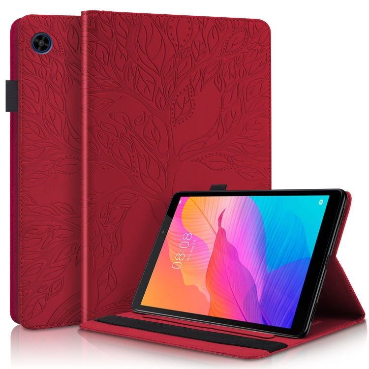 Life Tree Series Horizontal Flip Leather Case with Holder & Card Slots & Pen Slot, For Huawei Mediapad M5 Lite / C5 10.1 inch, For Huawei MatePad 10.4 inch, For Huawei MediaPad M5 10.8 inch, For Huawei MediaPad T5 10.1 inch, For Huawei MatePad T8 8 inc...