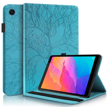 Load image into Gallery viewer, Life Tree Series Horizontal Flip Leather Case with Holder &amp; Card Slots &amp; Pen Slot, For Huawei Mediapad M5 Lite / C5 10.1 inch, For Huawei MatePad 10.4 inch, For Huawei MediaPad M5 10.8 inch, For Huawei MediaPad T5 10.1 inch, For Huawei MatePad T8 8 inc...