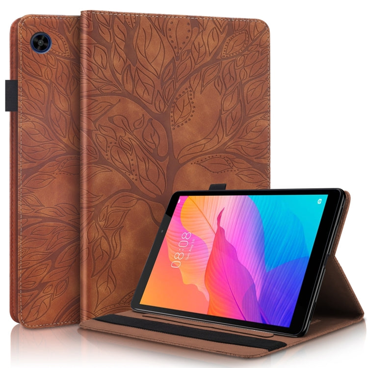 Life Tree Series Horizontal Flip Leather Case with Holder & Card Slots & Pen Slot, For Huawei Mediapad M5 Lite / C5 10.1 inch, For Huawei MatePad 10.4 inch, For Huawei MediaPad M5 10.8 inch, For Huawei MediaPad T5 10.1 inch, For Huawei MatePad T8 8 inc...