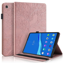 Load image into Gallery viewer, Life Tree Series Horizontal Flip Leather Case with Holder &amp; Card Slots &amp; Pen Slot, For Huawei Mediapad M5 Lite / C5 10.1 inch, For Huawei MatePad 10.4 inch, For Huawei MediaPad M5 10.8 inch, For Huawei MediaPad T5 10.1 inch, For Huawei MatePad T8 8 inc...