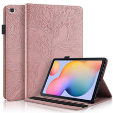 Load image into Gallery viewer, Life Tree Series Horizontal Flip Leather Case with Holder &amp; Card Slots &amp; Pen Slot, For Huawei Mediapad M5 Lite / C5 10.1 inch, For Huawei MatePad 10.4 inch, For Huawei MediaPad M5 10.8 inch, For Huawei MediaPad T5 10.1 inch, For Huawei MatePad T8 8 inc...