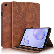Load image into Gallery viewer, Life Tree Series Horizontal Flip Leather Case with Holder &amp; Card Slots &amp; Pen Slot, For Huawei Mediapad M5 Lite / C5 10.1 inch, For Huawei MatePad 10.4 inch, For Huawei MediaPad M5 10.8 inch, For Huawei MediaPad T5 10.1 inch, For Huawei MatePad T8 8 inc...