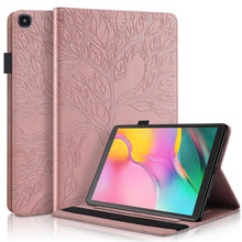 Load image into Gallery viewer, Life Tree Series Horizontal Flip Leather Case with Holder &amp; Card Slots &amp; Pen Slot, For Huawei Mediapad M5 Lite / C5 10.1 inch, For Huawei MatePad 10.4 inch, For Huawei MediaPad M5 10.8 inch, For Huawei MediaPad T5 10.1 inch, For Huawei MatePad T8 8 inc...