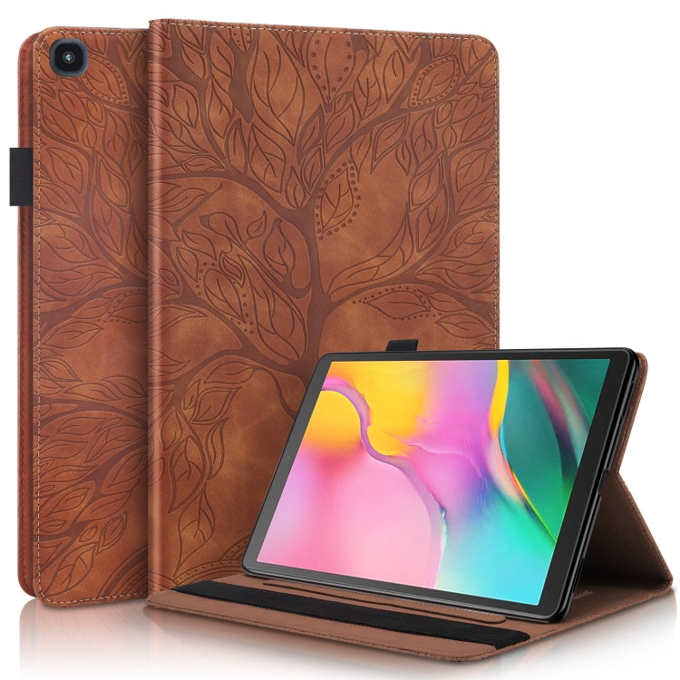 Life Tree Series Horizontal Flip Leather Case with Holder & Card Slots & Pen Slot, For Huawei Mediapad M5 Lite / C5 10.1 inch, For Huawei MatePad 10.4 inch, For Huawei MediaPad M5 10.8 inch, For Huawei MediaPad T5 10.1 inch, For Huawei MatePad T8 8 inc...