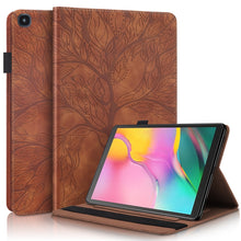 Load image into Gallery viewer, Life Tree Series Horizontal Flip Leather Case with Holder &amp; Card Slots &amp; Pen Slot, For Huawei Mediapad M5 Lite / C5 10.1 inch, For Huawei MatePad 10.4 inch, For Huawei MediaPad M5 10.8 inch, For Huawei MediaPad T5 10.1 inch, For Huawei MatePad T8 8 inc...