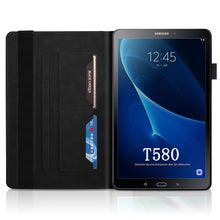 Load image into Gallery viewer, Life Tree Series Horizontal Flip Leather Case with Holder &amp; Card Slots &amp; Pen Slot, For Samsung Galaxy Tab A 10.1 (2016) T580/T585, For Samsung Galaxy Tab A 10.5 T590, For Samsung Galaxy Tab S5e 10.5 T720, For Samsung Galaxy Tab A 8.4 SM-T307
