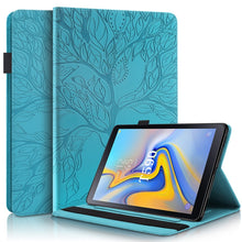 Load image into Gallery viewer, Life Tree Series Horizontal Flip Leather Case with Holder &amp; Card Slots &amp; Pen Slot, For Samsung Galaxy Tab A 10.1 (2016) T580/T585, For Samsung Galaxy Tab A 10.5 T590, For Samsung Galaxy Tab S5e 10.5 T720, For Samsung Galaxy Tab A 8.4 SM-T307