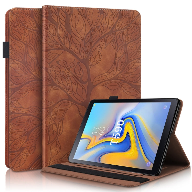 Life Tree Series Horizontal Flip Leather Case with Holder & Card Slots & Pen Slot, For Samsung Galaxy Tab A 10.1 (2016) T580/T585, For Samsung Galaxy Tab A 10.5 T590, For Samsung Galaxy Tab S5e 10.5 T720, For Samsung Galaxy Tab A 8.4 SM-T307
