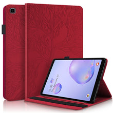 Load image into Gallery viewer, Life Tree Series Horizontal Flip Leather Case with Holder &amp; Card Slots &amp; Pen Slot, For Samsung Galaxy Tab A 10.1 (2016) T580/T585, For Samsung Galaxy Tab A 10.5 T590, For Samsung Galaxy Tab S5e 10.5 T720, For Samsung Galaxy Tab A 8.4 SM-T307