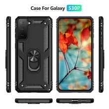 Load image into Gallery viewer, Shockproof TPU + PC Protective Case with 360 Degree Rotating Holder, For Samsung Galaxy S21+ 5G