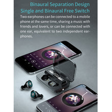 Load image into Gallery viewer, M17 Bluetooth 5.1 LED Display Screen Touch Waterproof Wireless Bluetooth Earphone with Charging Box