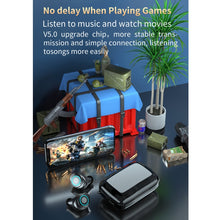 Load image into Gallery viewer, M17 Bluetooth 5.1 LED Display Screen Touch Waterproof Wireless Bluetooth Earphone with Charging Box