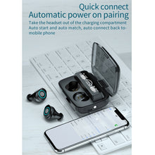 Load image into Gallery viewer, M17 Bluetooth 5.1 LED Display Screen Touch Waterproof Wireless Bluetooth Earphone with Charging Box
