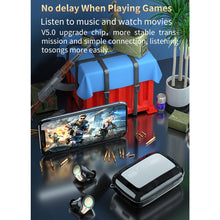 Load image into Gallery viewer, M18 Bluetooth 5.1 LED Display Screen Waterproof Wireless Bluetooth Earphone with Charging Box