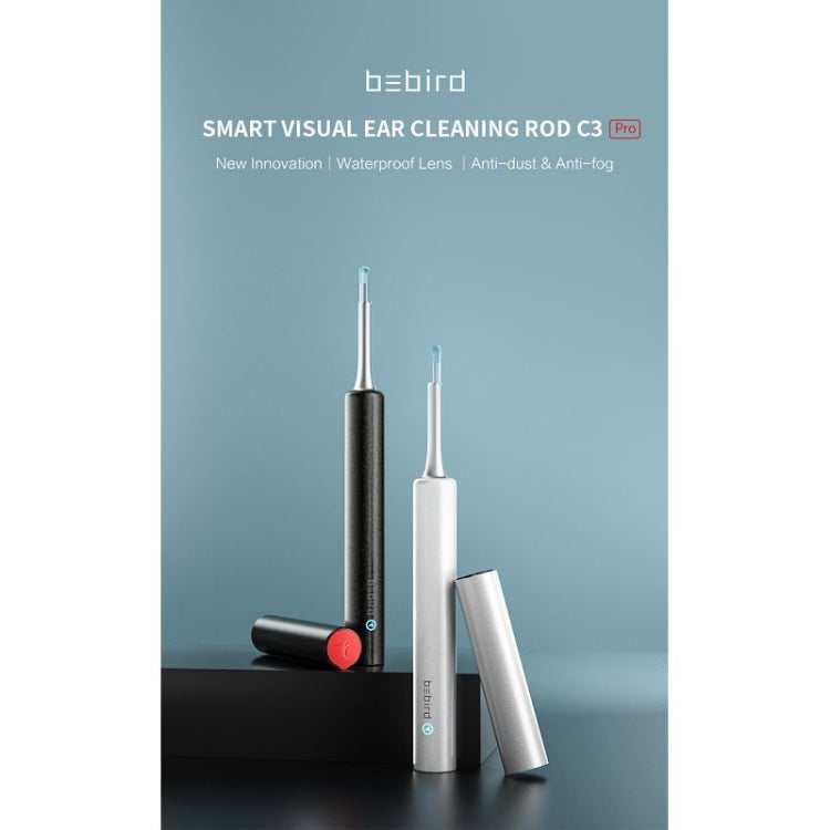 Bebird C3 Pro 2.4G 3.5mm Wireless Wifi High-definition Visual Ear Spoon 3 Million Pixels Out Ear Visual Ear Spoon, C3 Pro (Black), C3 Pro (White), C3 Pro (Pink), C3 Pro (Green)