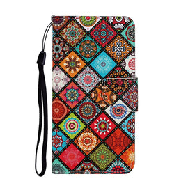 Colored Drawing Pattern Horizontal Flip Leather Case with Holder & Card Slots & Wallet, For iPhone 12 mini, For iPhone 12 / 12 Pro, For iPhone 12 Pro Max