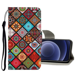 Colored Drawing Pattern Horizontal Flip Leather Case with Holder & Card Slots & Wallet, For iPhone 12 mini, For iPhone 12 / 12 Pro, For iPhone 12 Pro Max