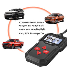 Load image into Gallery viewer, KONNWEI KW210 Car Battery Test Battery Capacity Resistance Battery Detector, KW210