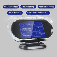 Load image into Gallery viewer, KONNWEI KW206 2 in 1 OBDII / EOBD12V Car Fault Scanner + 3.5 inch LCD Monitor, KW206