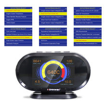 Load image into Gallery viewer, KONNWEI KW206 2 in 1 OBDII / EOBD12V Car Fault Scanner + 3.5 inch LCD Monitor, KW206