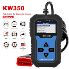Load image into Gallery viewer, KONNWEI KW350 OBDII 12V Car Diagnostics Detector Scanner with 2 inch Black And White Display Screen V007 for Audi / Volkswagen, KW350