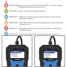 Load image into Gallery viewer, KONNWEI KW350 OBDII 12V Car Diagnostics Detector Scanner with 2 inch Black And White Display Screen V007 for Audi / Volkswagen, KW350