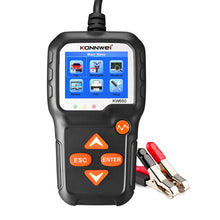 Load image into Gallery viewer, KONNWEI KW650 6V- 12V Car Motorcycle Battery Lawn Mower Detector with 2.4 inch Color Display &amp; Waveform Graph, KW650