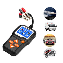 Load image into Gallery viewer, KONNWEI KW650 6V- 12V Car Motorcycle Battery Lawn Mower Detector with 2.4 inch Color Display &amp; Waveform Graph, KW650