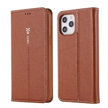 Load image into Gallery viewer, GEBEI PU+TPU Horizontal Flip Protective Case with Holder &amp; Card Slots, For iPhone 12 mini, For iPhone 12 / 12 Pro, For iPhone 12 Pro Max