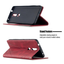 Load image into Gallery viewer, Rhombus Texture Horizontal Flip Magnetic Leather Case with Holder &amp; Card Slots, For Nokia 2.4, For Nokia 3.4, For Xiaomi Mi 10T / 10 Pro 5G, For Xiaomi Mi 10T Lite 5G, For Xiaomi Mi Poco X3