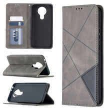 Load image into Gallery viewer, Rhombus Texture Horizontal Flip Magnetic Leather Case with Holder &amp; Card Slots, For Nokia 2.4, For Nokia 3.4, For Xiaomi Mi 10T / 10 Pro 5G, For Xiaomi Mi 10T Lite 5G, For Xiaomi Mi Poco X3