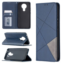 Load image into Gallery viewer, Rhombus Texture Horizontal Flip Magnetic Leather Case with Holder &amp; Card Slots, For Nokia 2.4, For Nokia 3.4, For Xiaomi Mi 10T / 10 Pro 5G, For Xiaomi Mi 10T Lite 5G, For Xiaomi Mi Poco X3