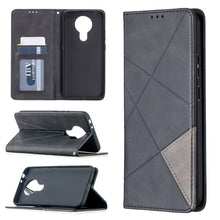Load image into Gallery viewer, Rhombus Texture Horizontal Flip Magnetic Leather Case with Holder &amp; Card Slots, For Nokia 2.4, For Nokia 3.4, For Xiaomi Mi 10T / 10 Pro 5G, For Xiaomi Mi 10T Lite 5G, For Xiaomi Mi Poco X3