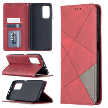 Load image into Gallery viewer, Rhombus Texture Horizontal Flip Magnetic Leather Case with Holder &amp; Card Slots, For Nokia 2.4, For Nokia 3.4, For Xiaomi Mi 10T / 10 Pro 5G, For Xiaomi Mi 10T Lite 5G, For Xiaomi Mi Poco X3