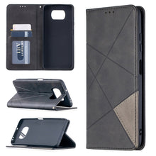 Load image into Gallery viewer, Rhombus Texture Horizontal Flip Magnetic Leather Case with Holder &amp; Card Slots, For Nokia 2.4, For Nokia 3.4, For Xiaomi Mi 10T / 10 Pro 5G, For Xiaomi Mi 10T Lite 5G, For Xiaomi Mi Poco X3
