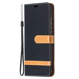 Color Matching Denim Texture Leather Case with Holder & Card Slots & Wallet & Lanyard, For Nokia 2.4, For Nokia 3.4, For Xiaomi Mi 10T / 10 Pro 5G, For Xiaomi Mi 10T Lite 5G, For Xiaomi Mi Poco X3