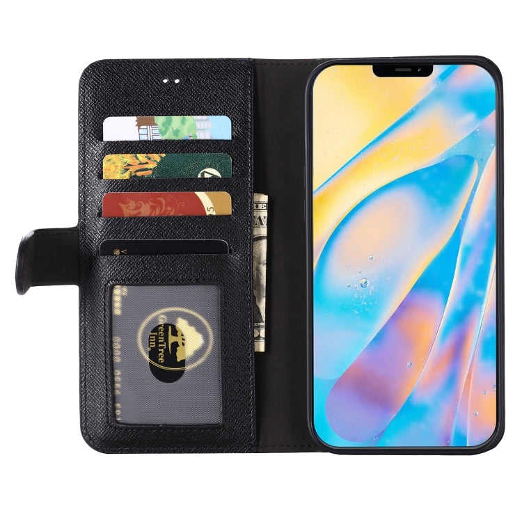 GEBEI Top-grain Leather Horizontal Flip Protective Case with Holder & Card Slots & Wallet & Photo Frame, For iPhone 12 mini, For iPhone 12 / 12 Pro, For iPhone 12 Pro Max