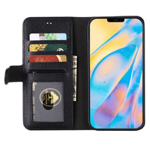 Load image into Gallery viewer, GEBEI Top-grain Leather Horizontal Flip Protective Case with Holder &amp; Card Slots &amp; Wallet &amp; Photo Frame, For iPhone 12 mini, For iPhone 12 / 12 Pro, For iPhone 12 Pro Max