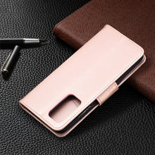 Load image into Gallery viewer, Two Butterflies Embossing Pattern Horizontal Flip Leather Case with Holder &amp; Card Slot &amp; Wallet &amp; Lanyard, For Xiaomi Mi 10T 5G, For Xiaomi Mi 10T Lite 5G, For Xiaomi Poco X3, For Nokia 2.4, For Nokia 3.4