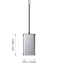 Load image into Gallery viewer, 12 in 1 HDMI x2 + USB3.0 + USB2.0 + PD Charging + VGA + RJ45 + 3.5mm Jack + TF/SD x2 Type-C / USB-C HUB Docking Station