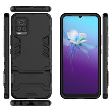 Load image into Gallery viewer, PC + TPU Shockproof Protective Case with Holder, For vivo V20, For Xiaomi MI 10T Pro